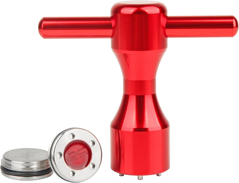 FoFoFo Golf Putter Weights Compatible with Scotty Cameron 2pcs Red 5g/10g/15g/20g/25g/30g/35g/40g/45g with Wrench Kit Set Compatible with Titleist Scotty Cameron Putter Newport - Image 1